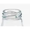 Glass Bottle Vivalto Transparent Silver PVC Metal Glass 250 ml (6 Units)