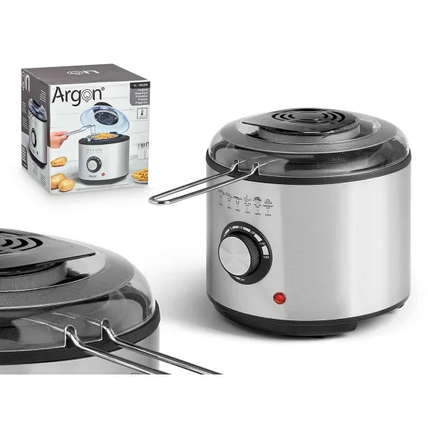 Gruzdintuvė Argon Juoda Skaidrus Sidabras 1 L 950 W