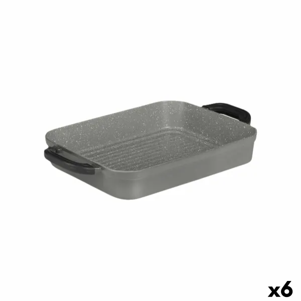 Гусятница Kinvara Белый Красный Серый Силикон Алюминий 32 x 25 cm