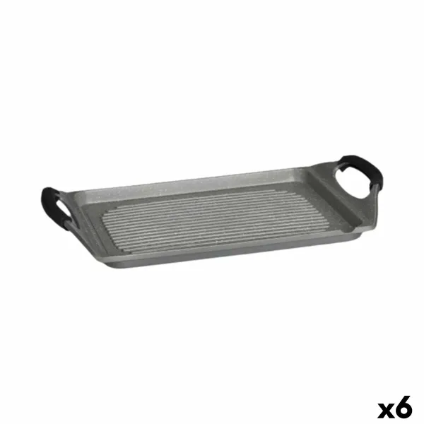 Гусятница Kinvara Белый Красный Серый Силикон Алюминий 34 x 26 cm
