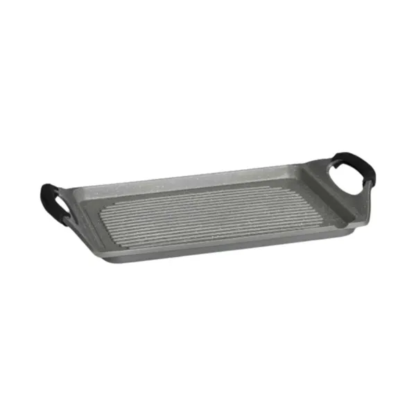 Гусятница Kinvara Белый Красный Серый Силикон Алюминий 34 x 26 cm