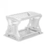 Kuivausteline tiskialtaaseen Kinvara Valkoinen 47,5 x 30 x 27,5 cm