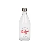 Stiklinis butelis Vivalto Retro Skaidrus Sidabras stiklas Plienas 1 L (6 vnt.)
