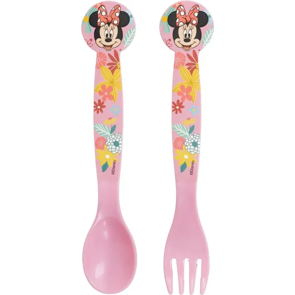 Galda piederumu komplekts Minnie Mouse CZ11401 Rozā Plastmasa 2 Daudzums