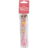 Cutlery set Minnie Mouse CZ11401 Pink Plastic 2 Pieces