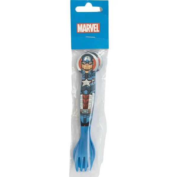 Набор столовых приборов The Avengers CZ11397 Разноцветный Пластик 2 Предметы