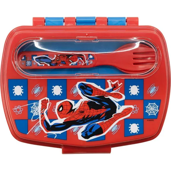 Priešpiečių dėžutė su priedais Spider-Man CZ11272 Plastmasinis
