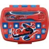 Pusdienu Kastīte ar Piederumiem Spider-Man CZ11272 Plastmasa