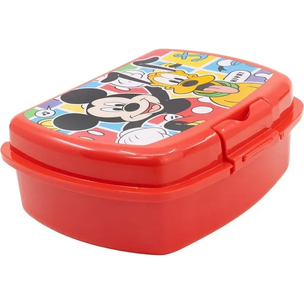 Lõunasöögikarp Mickey Mouse CZ11370 Punane Plastmass