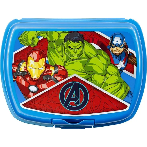 Priešpiečių dėžutė The Avengers CZ11367 Mėlyna Plastmasinis