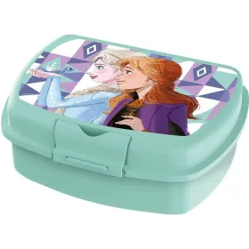 Sandwich Box Frozen CZ11369 Blue Plastic