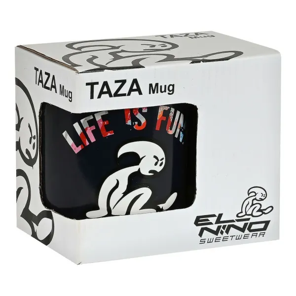 Krūze El Niño Life is fun Keramika Daudzkrāsains (350 ml)