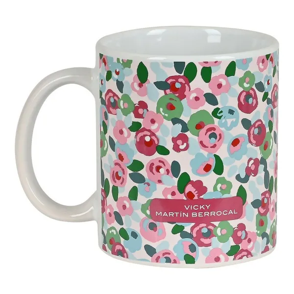 Кружка Mug Vicky Martín Berrocal Rosebloom Керамика Разноцветный (350 ml)
