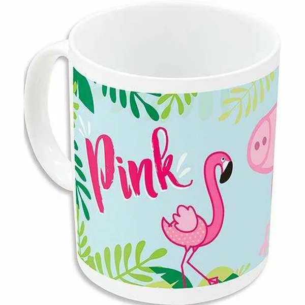 Krūze Peppa Pig Having fun Keramika Gaiši Rozā (350 ml)