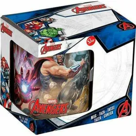 Muki The Avengers Infinity Valkoinen Keraminen Punainen (350 ml)
