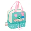 Контейнер для обеда Peppa Pig Pretty flowers Жёлтый Мята 20 x 20 x 15 cm