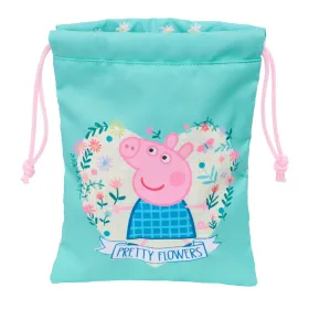 Pusdienu Kastīte Peppa Pig Pretty flowers Dzeltens Piparmētra