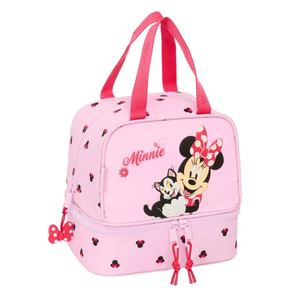 Контейнер для обеда Minnie Mouse Naive Розовый 20 x 20 x 15 cm