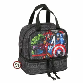 Контейнер для обеда The Avengers Vendetta Чёрный 20 x 20 x 15 cm