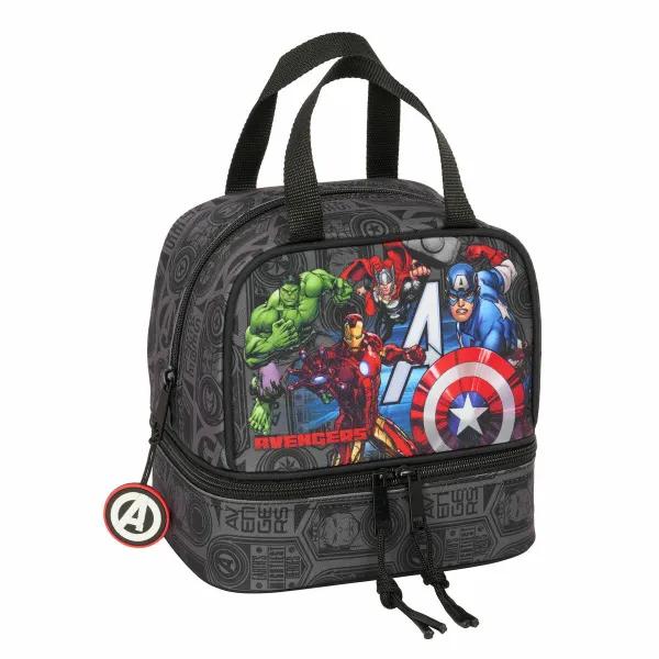 Priešpiečių dėžutė The Avengers Vendetta Juoda 20 x 20 x 15 cm
