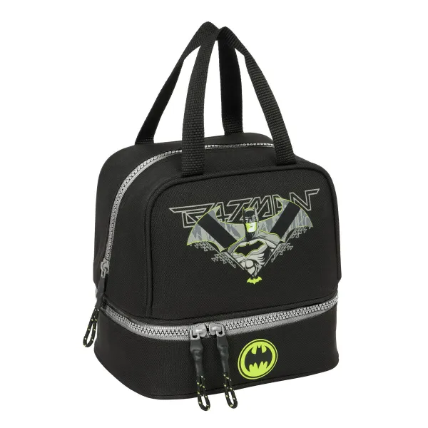 Priešpiečių dėžutė Batman Game over Juoda 20 x 20 x 15 cm