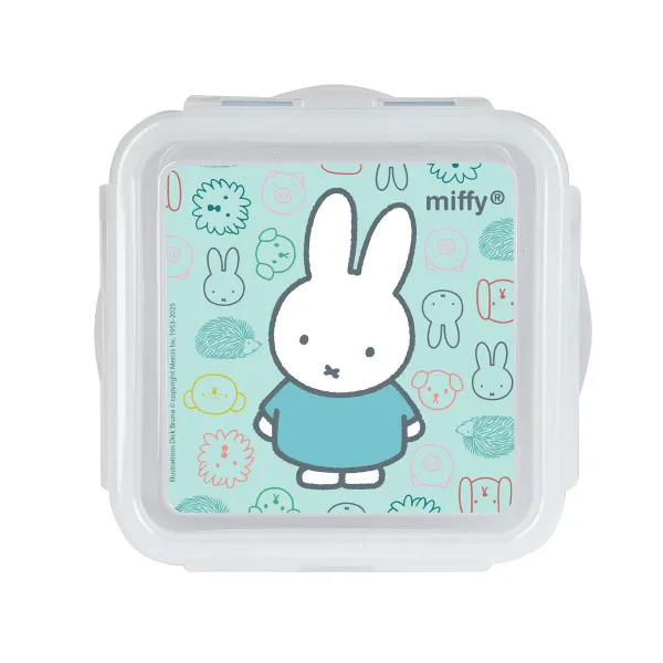 Lunch box Miffy Friends Blue Polyester 13 x 7.5 x 13 cm