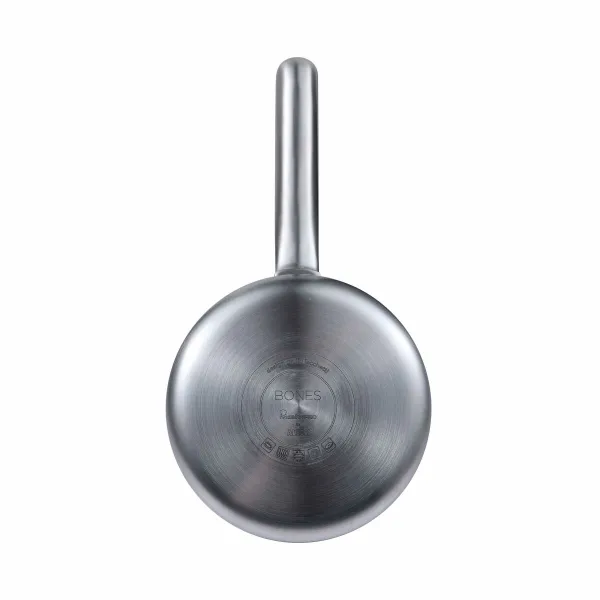 Kastikekattila Masterpro Bones by Alessi Ruostumaton teräs Ø 16 cm 1,6 L Musta
