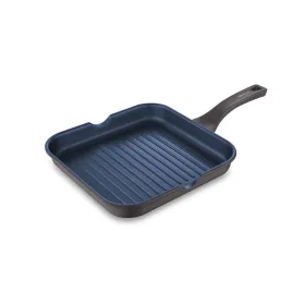 Grill-pann 3 Claveles Valatud alumiinium 28 x 28 cm Must