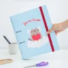 Pusheen - A4 binder from the Purrfect Love collection (2 rings, elastic band)