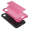 Zizo Star Diamond Hybrid Cover for iPhone X (Pink/Black)