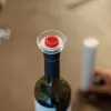 Винная вакуумная пробка Guzzini Save it Красный Прозрачный Пластик