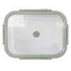 Hermetic Lunch Box Lékué Borosilicate Glass Rectangular 1,05 L