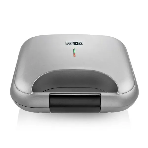 Сэндвичница Тостер Princess 01.127003.01.001 Чёрный Серебристый 750 W