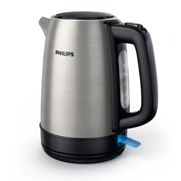 Virdulys Philips HD9350/90 1,7L 2200W Inox Juoda Plienas Nerūdijantis plienas polipropileno 2200 W 1,7 L