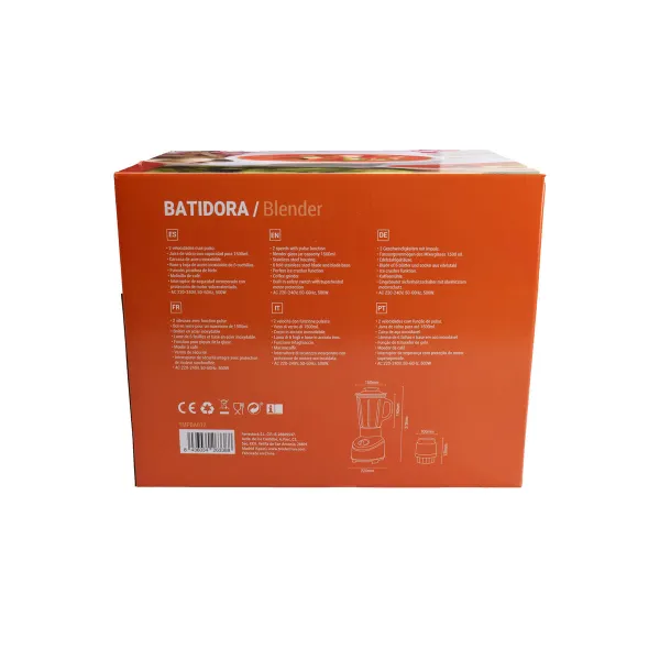Kuppiblenderi TM Electron 500 W 1,5 L