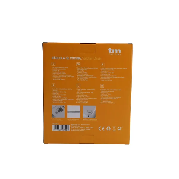 кухонные весы TM ежевика 8 kg (22,4 x 18,5 cm)