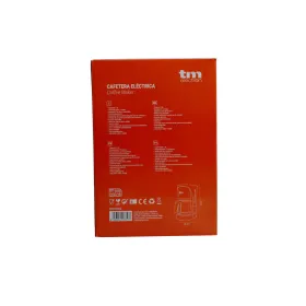Drip Coffee Machine TM Electron 1000W 1,5 L 12 Cups