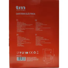 Drip Coffee Machine TM Electron Black 800 W