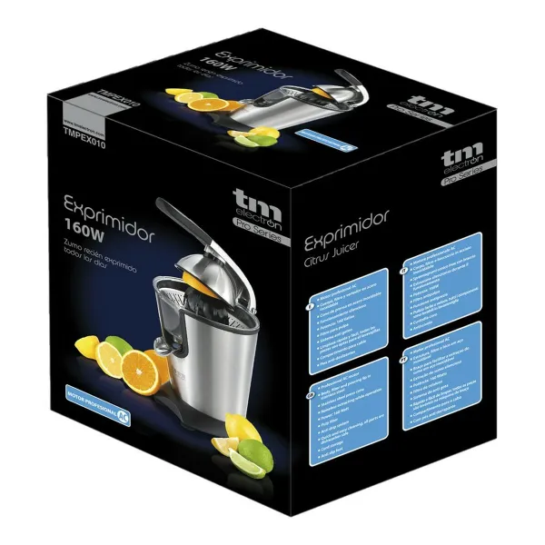 Elektrinė sulčiaspaudė TM Electron Nerūdijantis plienas 160 W