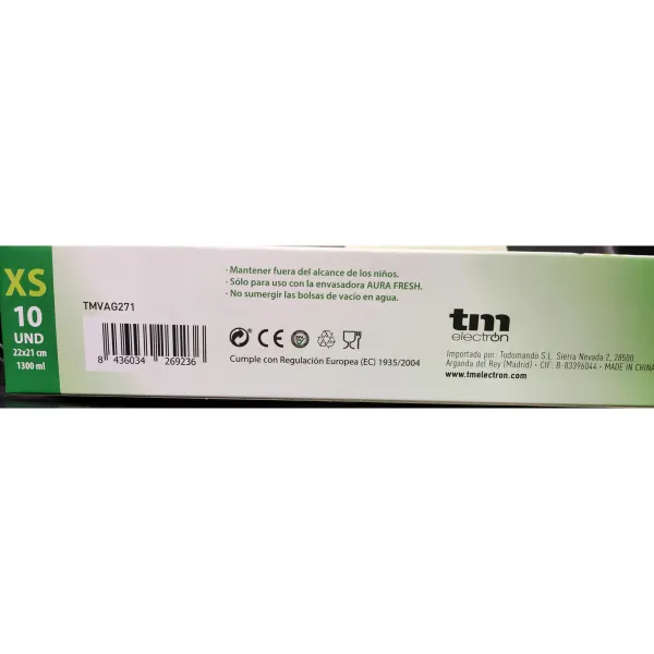 Iepakojuma Maisi TM Electron Vakuuma iepakots 22 x 21 cm (10 uds)
