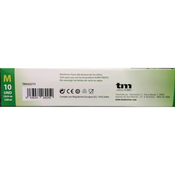 Iepakojuma Maisi TM Electron Vakuuma iepakots 22 x 34 cm (10 uds)