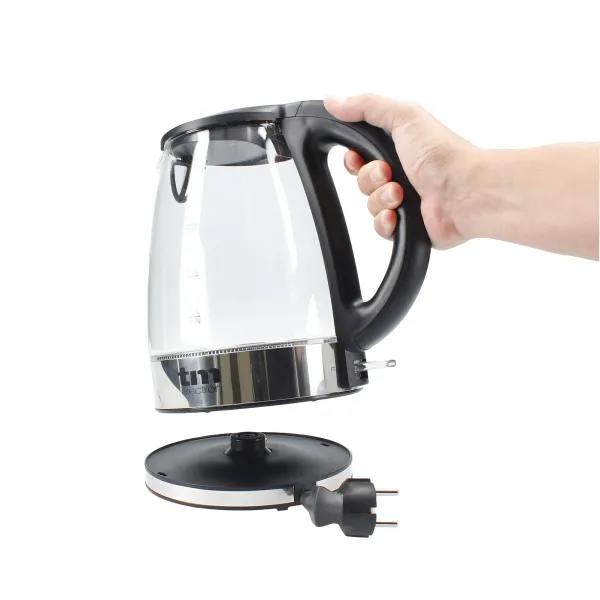 Virdulys TM Electron 1,7 L Stiklas Borosilikatinis stiklas