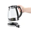 Tējkanna TM Electron 1,7 L Stikls Borosilikāta glāze