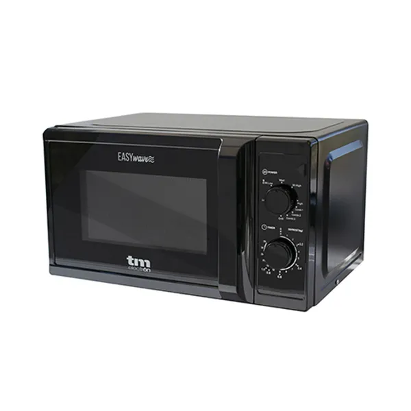 Mikroaaltouuni Grillillä TM Electron Musta 700 W 20 L