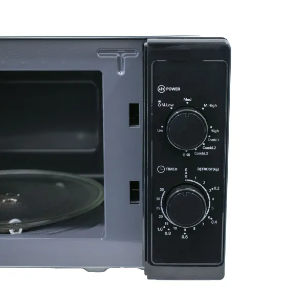 Mikroviļņu Krāsns ar Grilu TM Electron Melns 700 W 20 L