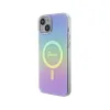 Guess IML Iridescent MagSafe - iPhone 15 Case (Purple)