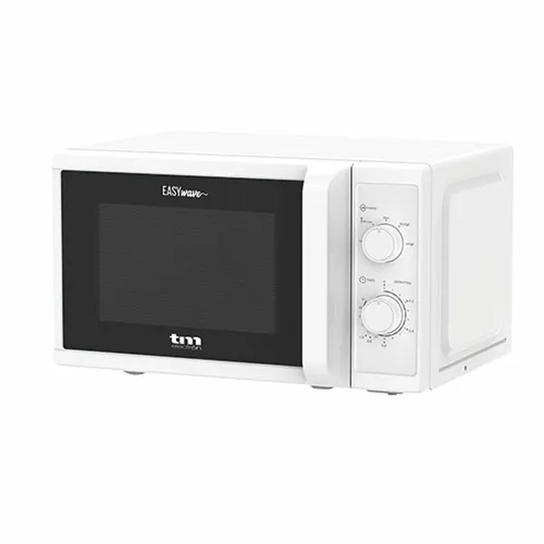 Mikroviļņu Krāsns ar Grilu TM Electron Balts 700 W 20 L