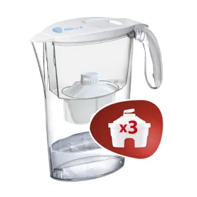 Suodatinkannu TM Electron Läpinäkyvä Muovinen 2,3 L (4 Kappaletta)