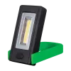 WORK LIGHT WITH ROTARY BASE 3W COB GREEN