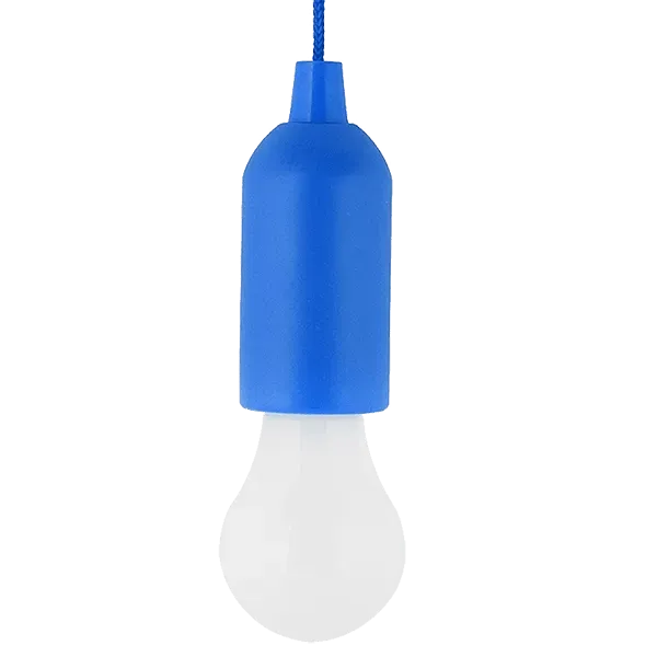 BULB SHAPE PULL LIGHT E-6621 1W BLUE